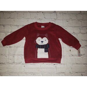NWT Just One Youby Carter's Size 6mo Fox Sweater
